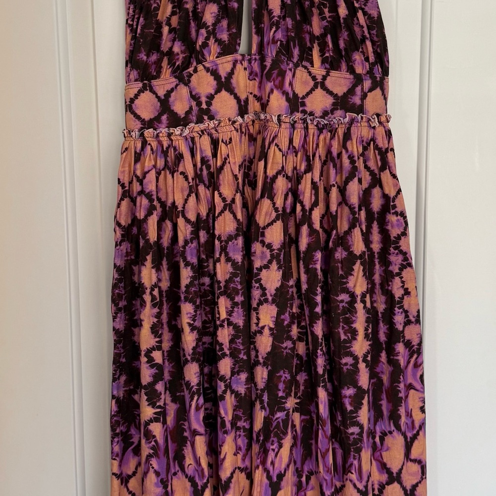 Chic Purple and Pink Maxi Dress - Picture 4 of 6